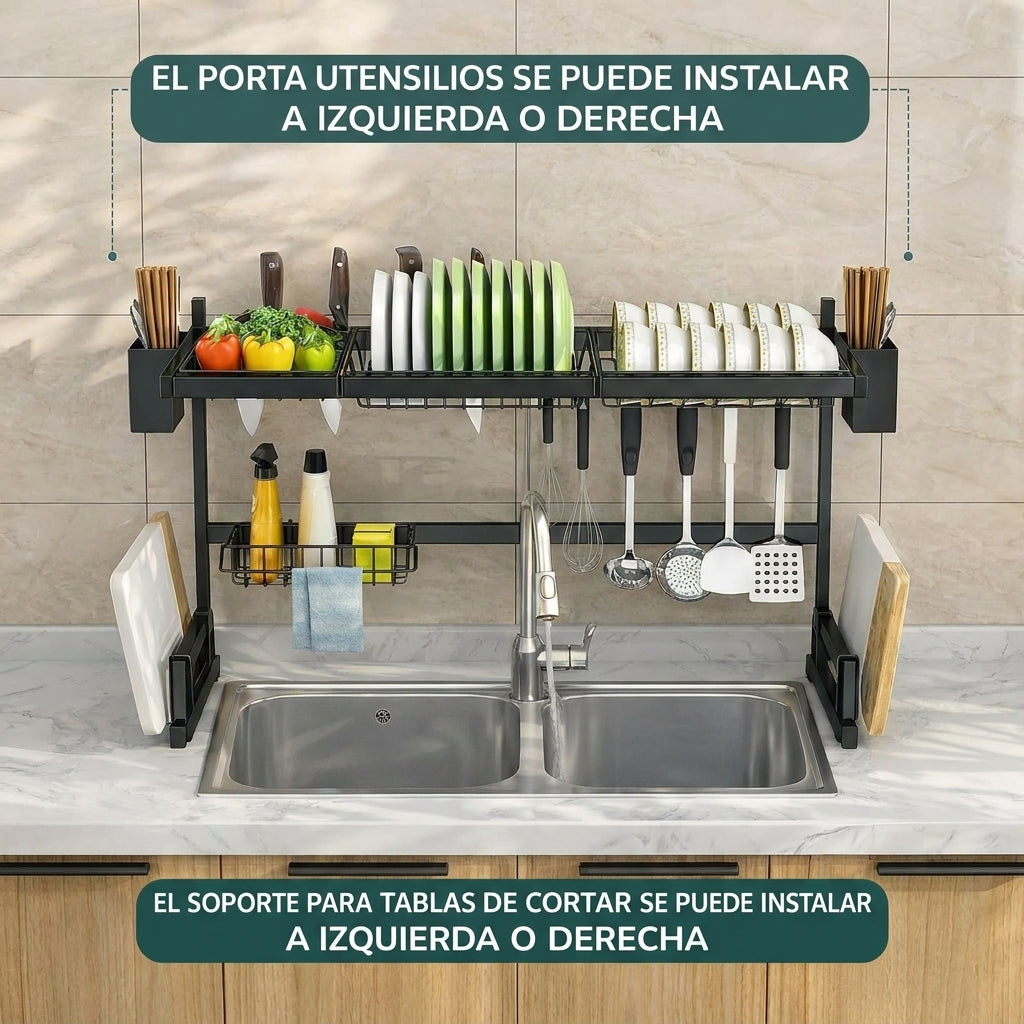Platera De Cocina Con Dos Pozos (envío gratis)